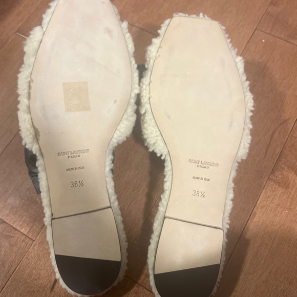 YSL tribute mules shearling - Picture 2 of 3